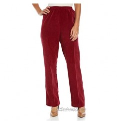 Alfred Dunner Women's Classic Short Length Cord Pant