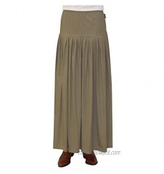 Baby'O Women's Biz Long Winter Weight Cotton Twill Skirt