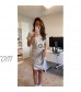 Berryou Women's Summer T Shirt Dress Casual Crewneck Bodycon Ruched Tie Waist Tunic Short Sleeve Dresses 2021 Spring