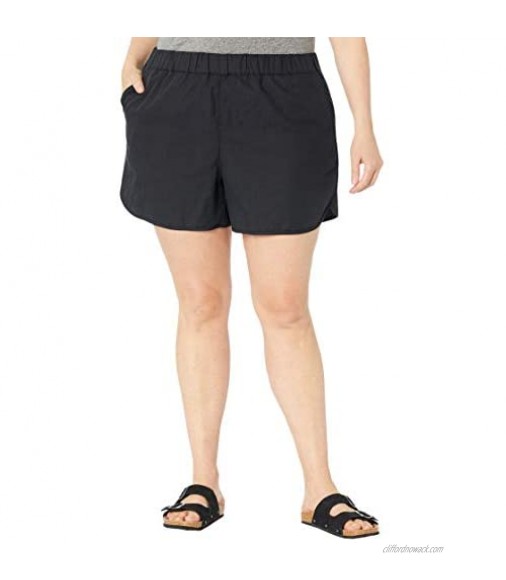 Madewell Plus Size Pull-On Shorts with Seaming Detail