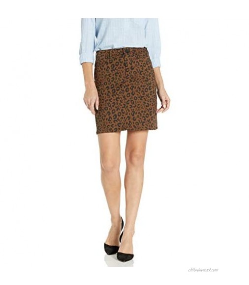Sanctuary Women's Sia Short Length Leopard Print Skirt