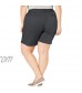 Style & Co. Womens Plus Mid Rise Frayed Hem Bermuda Shorts