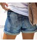 Denim Shorts for Women Denim Shorts for Women High Waisted Distressed Ripped Shorts Jean with Holes Hot Short Jeans with Pockets