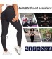 Adisputent Womens High Waisted Leggings Butt Lifting Anti Cellulite Workout Yoga Pants