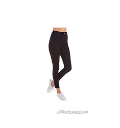 HUE Women's Ultra Soft High Waist Curvy Denim Leggings 20652Y