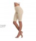 VOGUEMAX Women's Short Leggings Stretchy Mid Tight Leggings Lightweight for Under Dresses/Skirts Regular and Plus Size