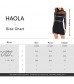 Haola Women's Fashion Cold Shoulder Strappy Short Sleeve Party Bodycon Midi Dresses