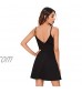SheIn Women's Sleeveless Wrap V Neck Strappy Swing Cocktail Party A Line Dress