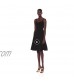 Dress the Population Women's Bianca Sleeveless Cut-Out Fit & Flare Midi Dress