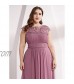 Ever-Pretty Women's Plus Size Lace Cap Sleeve Long Formal Evening Party Maxi Dresses 9993PZ