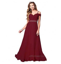Roiii Women Cleb Prom Formal Casual Party Cocktail Wedding Evening Sleeveless Ruched Neck High Waist Chiffon Long Dress
