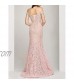 YSMei Women's Off Shoulder Long Lace Prom Dress Mermaid Beaded Evening Gown 418