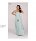 AW BRIDAL Bridesmaid Dresses Chiffon Long Formal Dress for Women Party Cowl-Neck