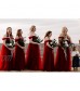 Fanciest Women's Off The Shoulder Tulle Long Bridesmaid Dresses 2021 Formal Wedding Party Dress