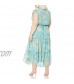 Jessica Simpson Women's Katie Ruffle Trim Three Tier Maxi Dress