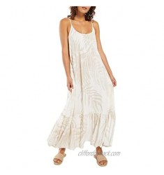 Lido Palm Dress in White ZD212738 by Z Supply