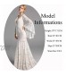 LIPOSA Boho Lace Wedding Dresses for Brides Long Bell Sleeves V Neck Mermaid Bridal Gowns with Sweep Train