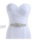 Womens Formal Strapless Sweetheart Mermaid Wedding Dress Long Lace Beaded A-Line Bridal Party Gown