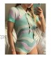 KOSUSANILL Short Sleeve Sexy Jumpsuits for Women Bodycon V Neck Romper Shorts Bodysuit Knitted One Piece Playsuit Y2K Fashion