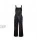 TWGONE Loose Jumpsuits for Women Bohemian Small Floral Print Side Pockets Loose Straps Pants Overalls Rompers