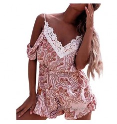 YOINS Rompers for Women Sexy High-Waisted Overalls Fashion Casual Playsuits
