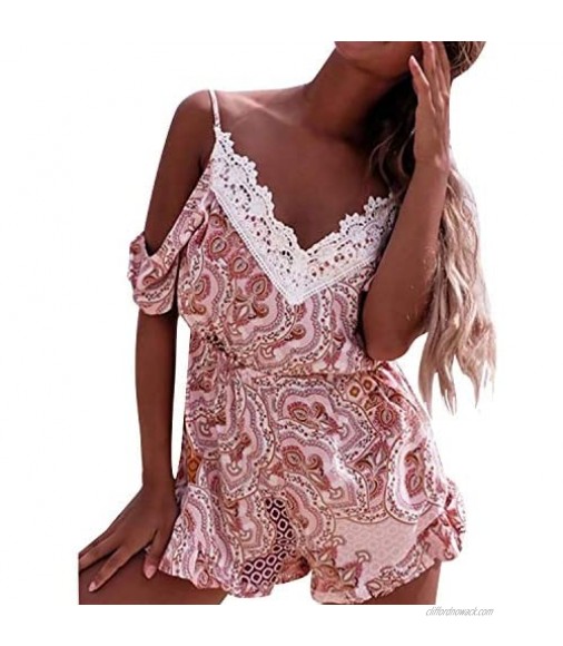 YOINS Rompers for Women Sexy High-Waisted Overalls Fashion Casual Playsuits
