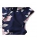 TIMSEM Womens Sleeveless Floral Printed Chiffon Casual Blouse Shirts Tops