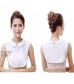 YAKEFJ Lady Half-Shirt Blouse Detachable Lace Chiffon Fake Collars Dicky Collar Faux Collar (06WHITE)