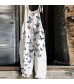 Linen Overalls for Women Jumpsuits Casual Fashion Suspender Bib Overalls Baggy Boho Overall Rompers