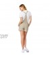 WallFlower Women's Juniors Linen Shortalls