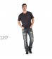 Level 7 Men's Premium Denim Jeans Slim Straight Handcrafted Artisan Wash