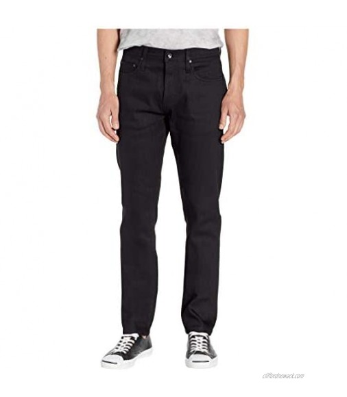 Unbranded The Brand Tapered in 11 oz Solid Black Stretch Selvedge