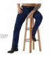 ZLZ Regular Fit Denim Jeans for Men Mens 5-Pockets Classic Straight Leg Jean Pants
