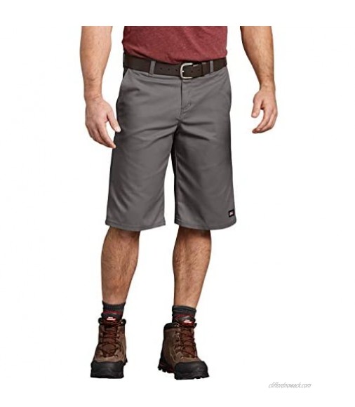 Dickies Gray Relaxed Fit Flex Work Shorts