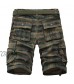 Men Plaid Beach Shorts Camo Camouflage Shorts Military Short Pants Bermuda Cargo Overalls