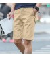 2021 New Summer Men's Casual Shorts Cropped Pants Fashion Washed Beach Pants