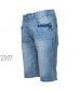 CULTURA AZURE Slim Jean Shorts for Men Men's Stretch Casual Denim Shorts Modern Slim Fit