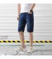 GraySky Men's Summer Five Pocket Straight Plus Size Half Sleeve Jeans Casual Loose Fit Sports Beach Demin Shorts Sweatpants