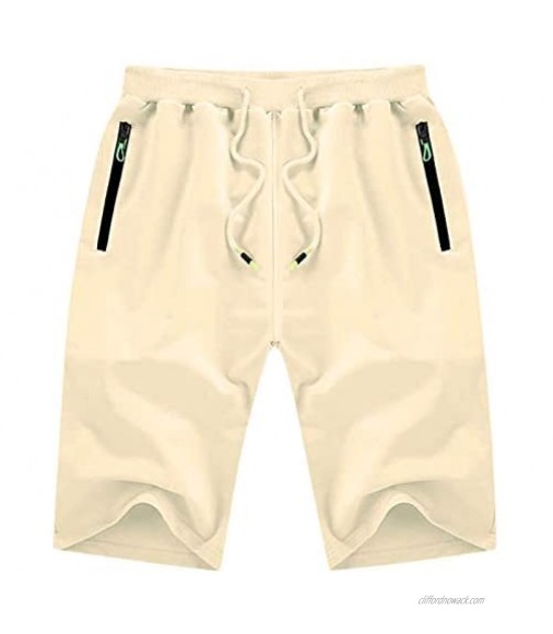 PHPD 2021 Men's Fashion and Handsome Summer Casual and Comfortable Cool Solid Color Shorts