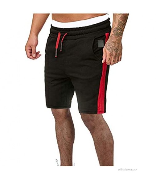 PHPD 2021 Men's Running Shorts Workout Athletic Gym Short with Pockets