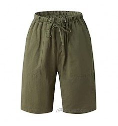 Summer Plus Size Shorts Men Outdoors Five-Cent Beach Short Drawstring Lightweight Breathable Pants Loose Casual Pant