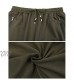Sykooria Men's Casual Shorts Breathable Sport Shorts Comfy Drawstring Workout Shorts with Zipper Pockets Elastic Waist