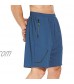 BALEAF Men's Running Athletic Shorts Quick Dry Gym Workout Lightweight Shorts Zip Pockets
