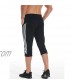 HTB Men's Workout Training Capri Pants Summer Sweat 3/4 Track Shorts Pants Color Block Below Knee Length