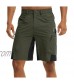 MAGNIVIT Men's Hiking Shorts Summer Quick Dry Ripstop Work Cargo Camping Shorts with 5 Pockets