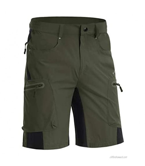 MAGNIVIT Men's Hiking Shorts Summer Quick Dry Ripstop Work Cargo Camping Shorts with 5 Pockets