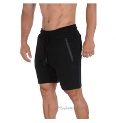 YoungLA Mens Shorts with Zipper Pockets | Casual Gym Training 108