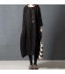 GIJK 2021 Summer Maxi Dress for Women 3/4 Sleeve Casual Pockets Long Dresses Solid Color Plain Dress Cocktail Party Dress