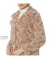 Kenneth Cole New York womens Notch Collar Textured Faux Fur