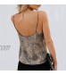 Women's Fashion Casual Nature Print Button V-Neck Sleeveless Loose Top T-Shirt